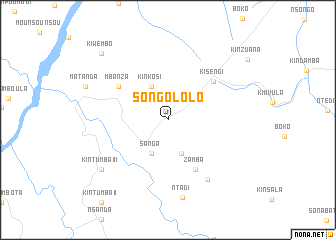 map of Songololo