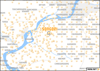 map of Songo-ri