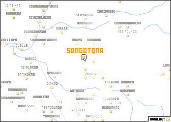 map of Songotona