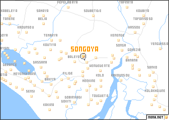 map of Songoya