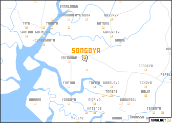 map of Songoya