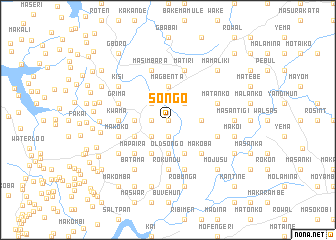 map of Songo