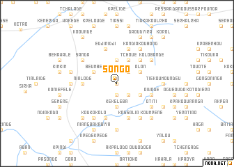 map of Songo