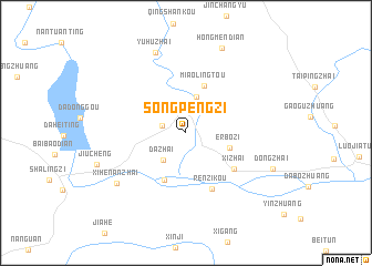 map of Songpengzi