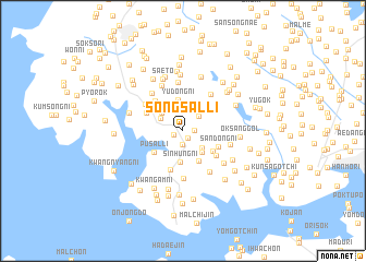 map of Songsal-li