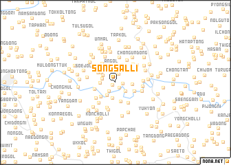 map of Songsal-li