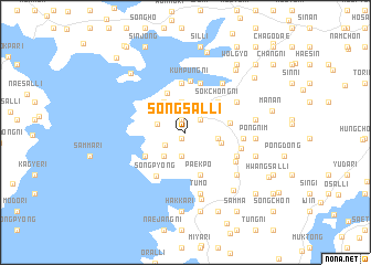 map of Songsal-li