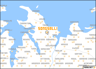 map of Sŏngsal-li