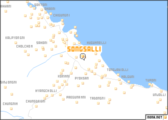 map of Songsal-li