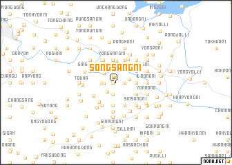 map of Songsang-ni