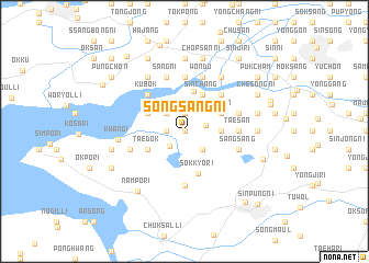 map of Songsang-ni