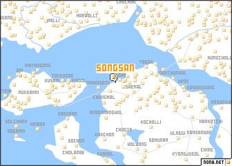 map of Songsan