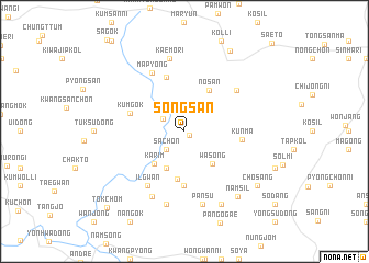 map of Songsan