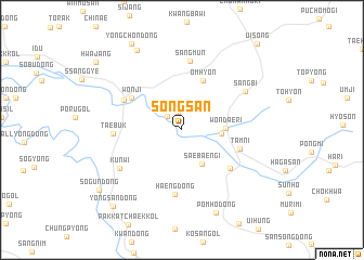 map of Songsan