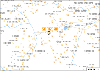 map of Songsan