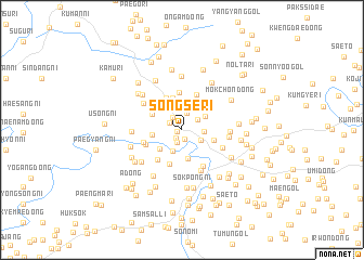 map of Songse-ri