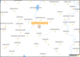map of Songshuke