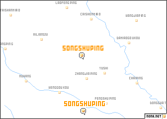 map of Songshuping