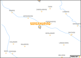 map of Songshuping