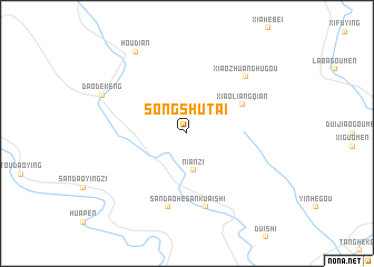 map of Songshutai