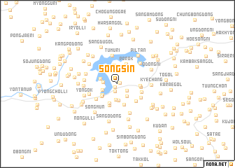 map of Songsin