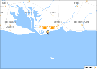 map of Songsong