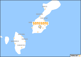 map of Songsong