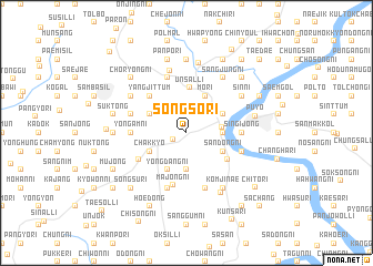 map of Songsŏ-ri