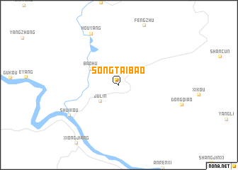 map of Songtaibao