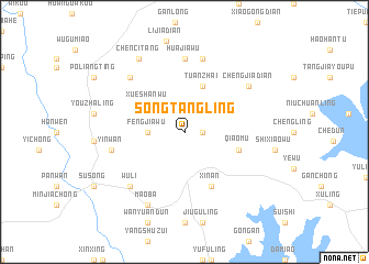 map of Songtangling