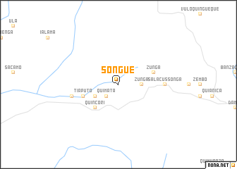 map of Songue