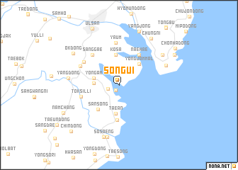 map of Sŏngŭi
