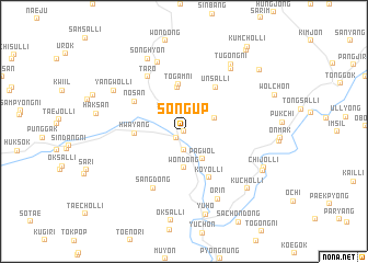 map of Songŭp