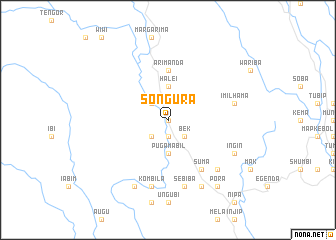 map of Songura