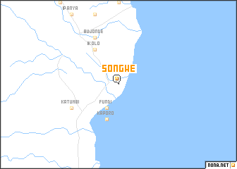 map of Songwe