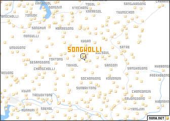 map of Songwŏl-li