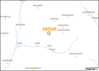 map of Songwo