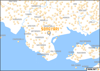 map of Songya-ri