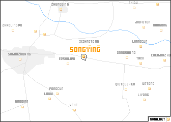 map of Songying
