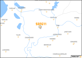 map of Songyi
