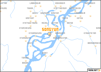 map of Songyun
