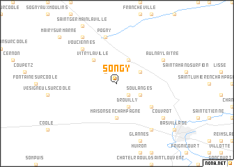 map of Songy