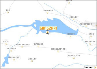 map of Songzhai