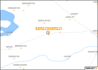 map of Songzhuangzi