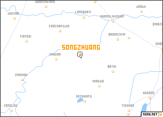 map of Songzhuang