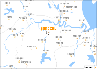 map of Songzhu