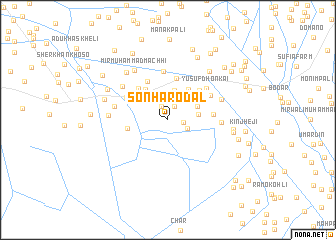 map of Sonhāro Dal