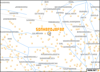 map of Sonhāro Jāfar