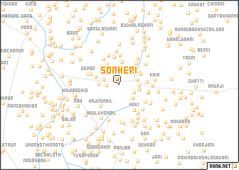 map of Sonheri