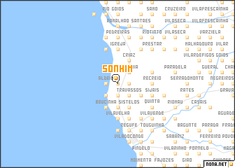 map of Sonhim